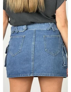 Falda tejana cargo