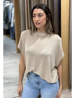 Jersey manga murciélago beige