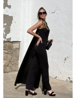 Mono con capa negro