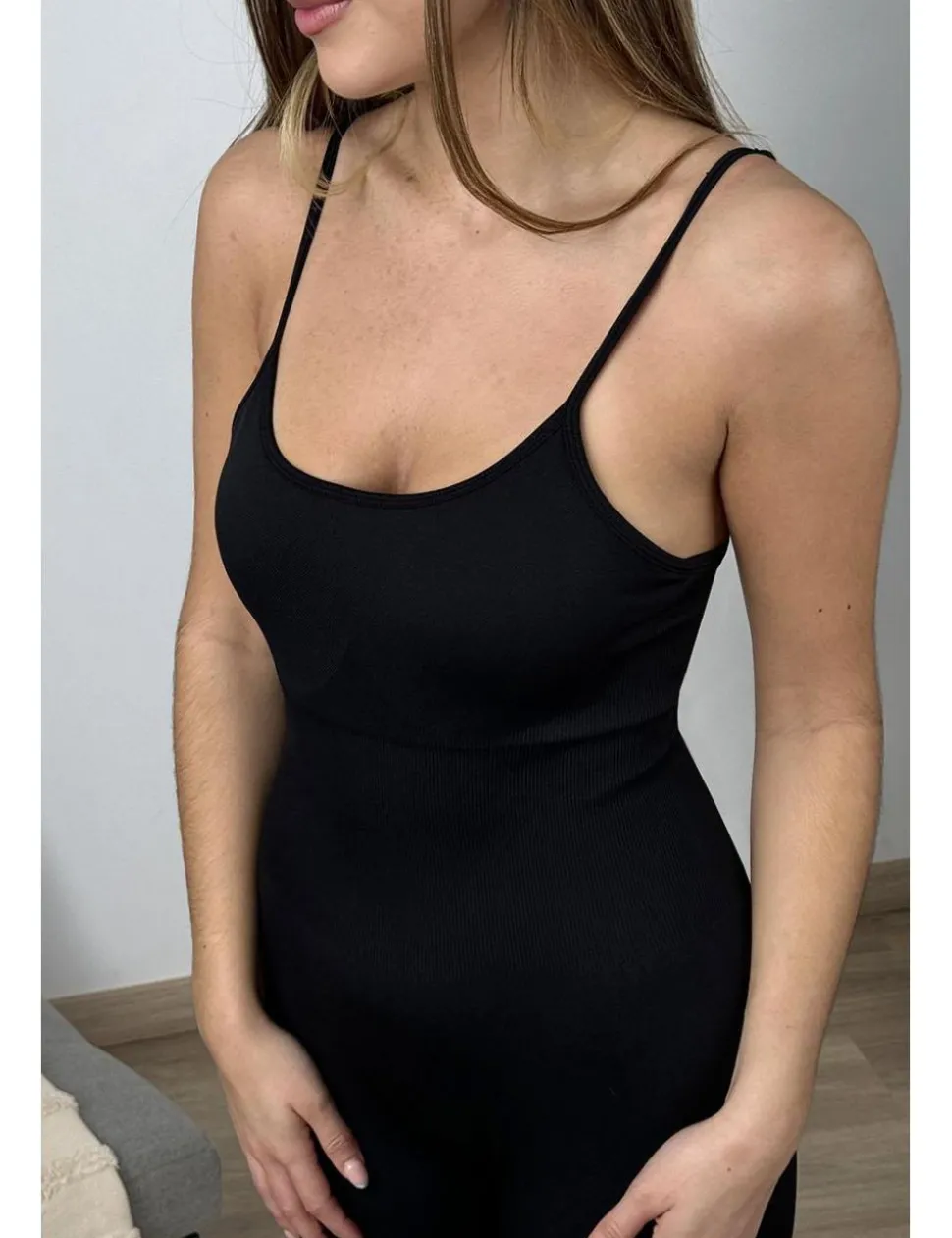 Mono deportivo Push-Up campana negro
