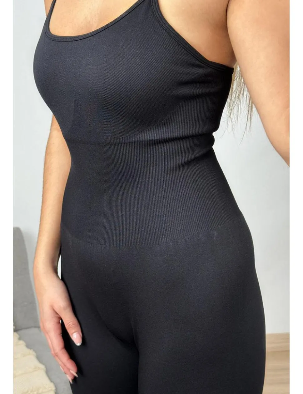 Mono deportivo Push-Up campana negro