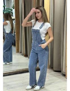 Peto tejano azul denim