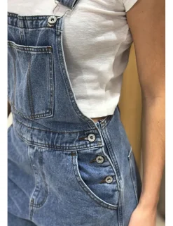 Peto tejano azul denim